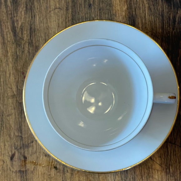 Vintage Cup & Saucer Set Japan Fine China Gold Trim (7 available) - Picture 3 of 7
